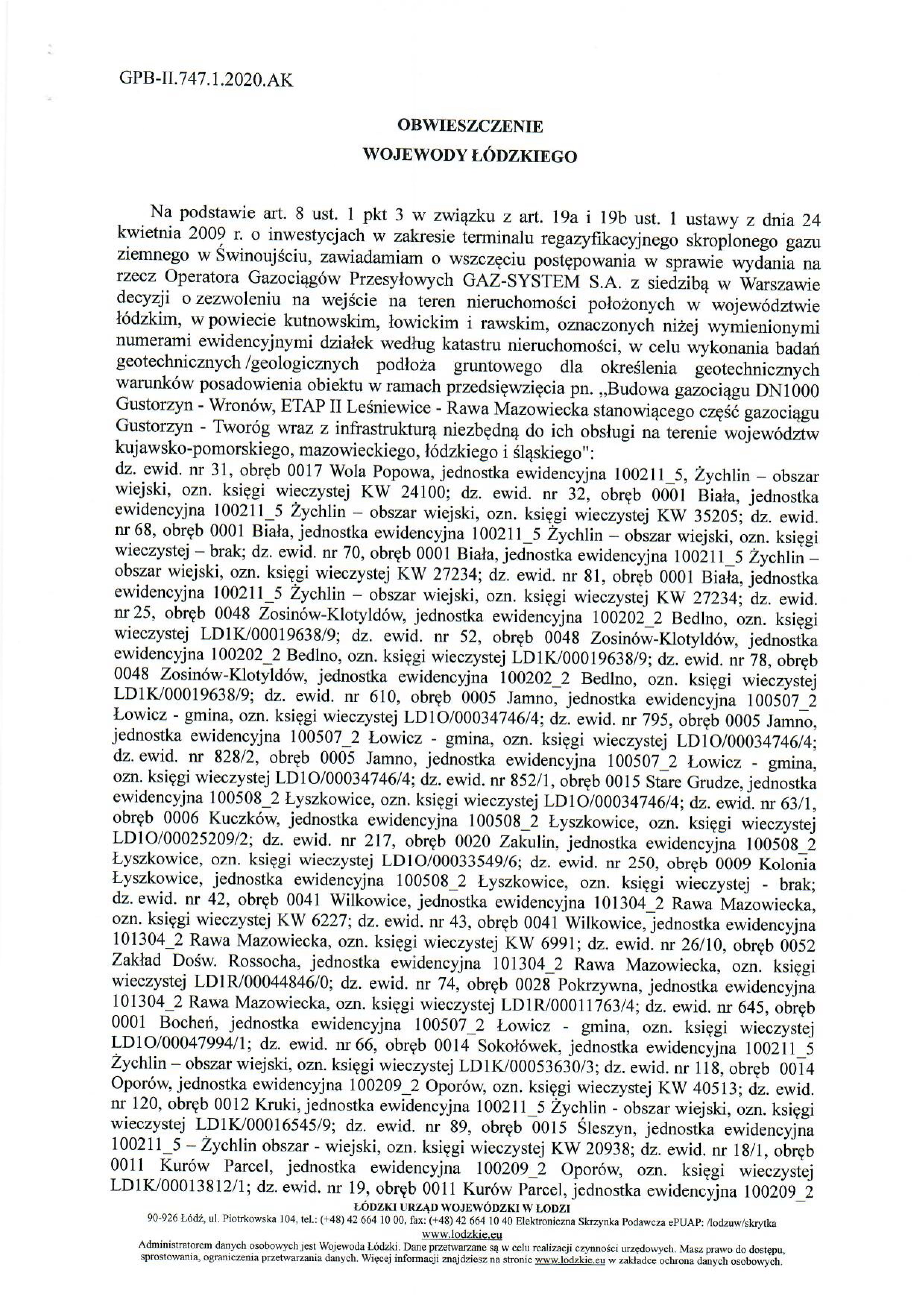 obwieszczenie-wojewody-lodzkiego-ws-budowy-gazociacgu